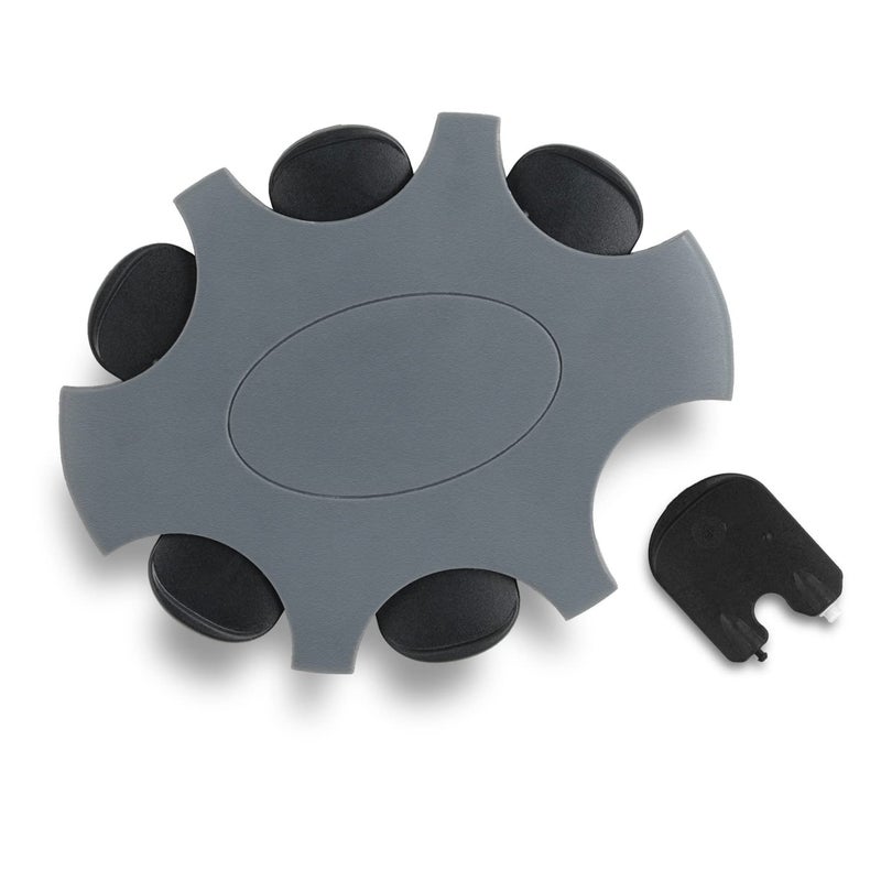 JB White 6 Pieces ProWax MiniFit Wax Guards for Hearing aids Compatible with Oticon, Bernafon, and Auditio Hearing aids, Disk with 6 Tools and 6 Filters, Black